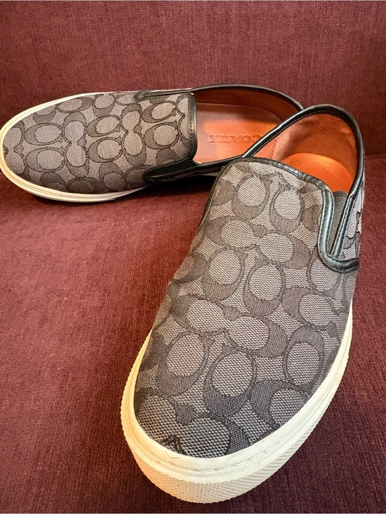 Coach Shoes - Coach Women’s Slip-On Sneakers in Charcoal Gray
